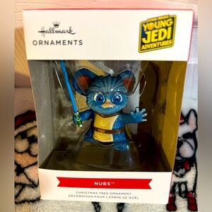 Hallmark Star Wars young Jedi adventures Nubs ornament new.